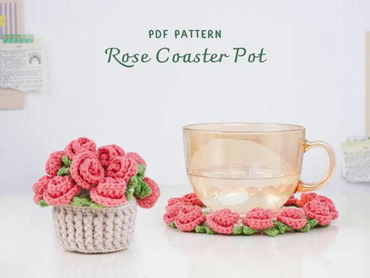 🌹 Crochet a Rose That Will Never Wilt – Perfect for Home or Gifts