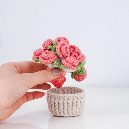 🌹 Crochet a Rose That Will Never Wilt – Perfect for Home or Gifts