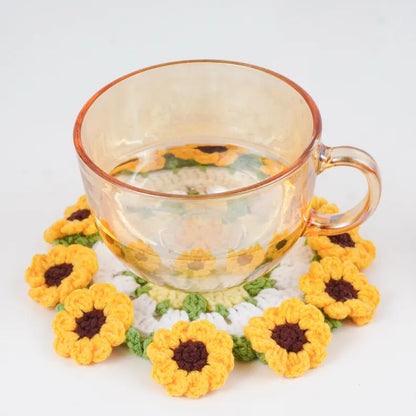 🌻 Crochet Sunshine Into Your Home – Sunflower Pot Pattern PDF