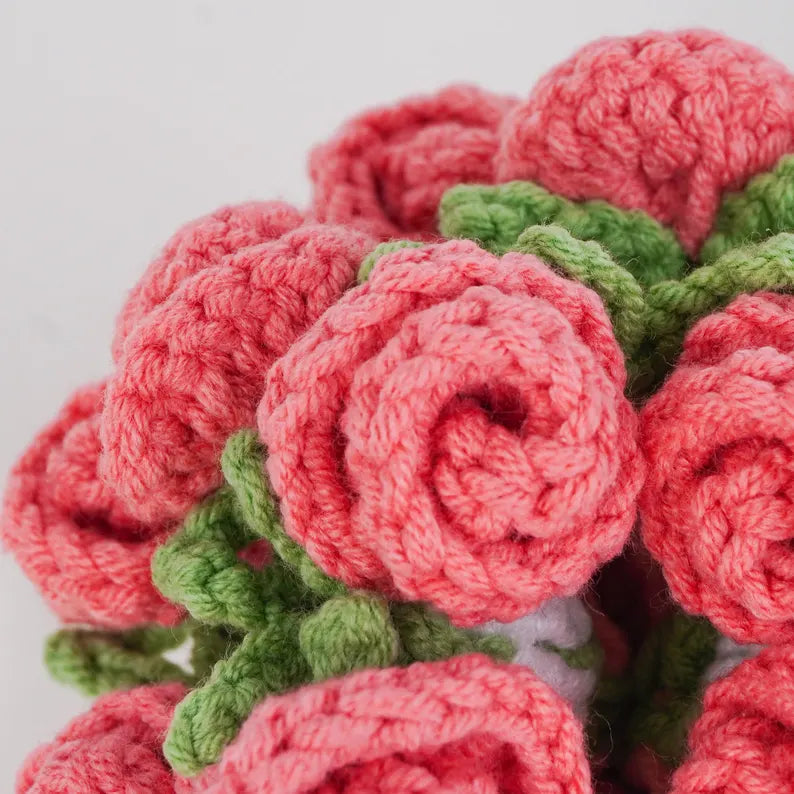 🌹 Crochet a Rose That Will Never Wilt – Perfect for Home or Gifts